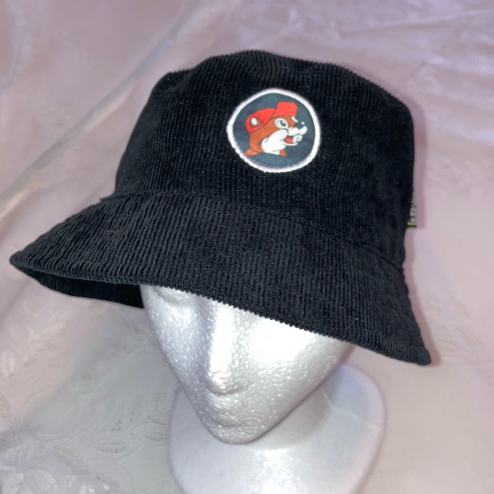 Buc-Ee’s Black Corduroy Bucket Hat Unisex